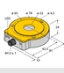 PZE X4V 1/24VDC 4n/o fix，德国TURCK非接触式编码器材质