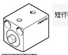 选型规格费斯托短行程气缸，ADVU-32-40-A-P-A