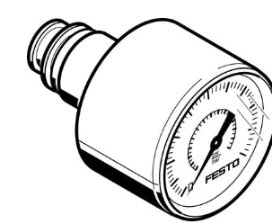 新款FESTO压力指示器，带显示压力表