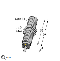 图尔克电感式传感器BI5-M18-LIU模拟量输出型