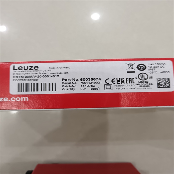 LEUZE传感器光电传感器50117705 PRK5/4P