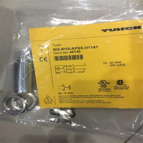 TURCK电感式传感器数据BI2U-EGT08-AP6X-H1341