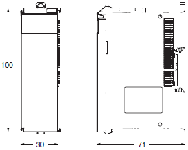 NX-SL 外形尺寸 2 